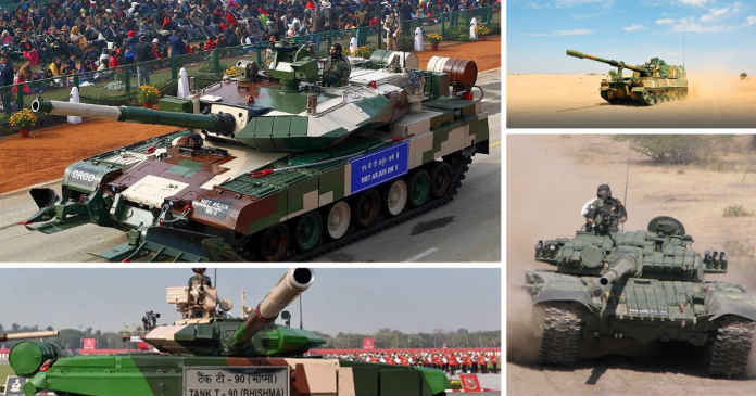 5 Tanks of Indian Army