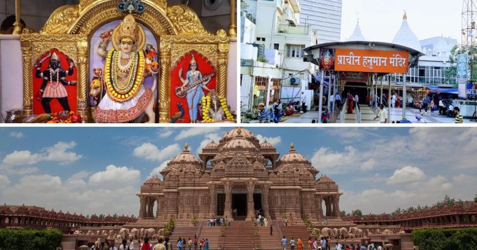 Top 5 temples Delhi