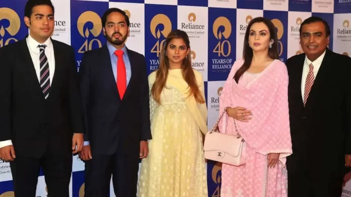 Mukesh Ambani Family Mukesh Ambani Family
