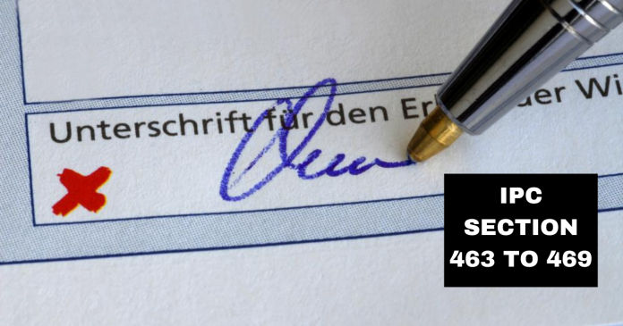 FAKE SIGNATURE CRIME FAKE SIGNATURE CRIME, धारा 464 क्या है