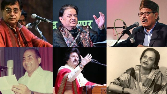 7 famous Indian Ghazal singers, 7 Ghazal Singers India