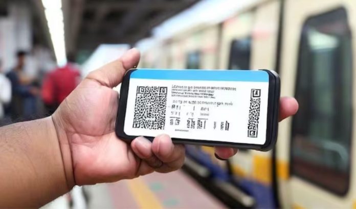 process of book metro ticket Metro Ticket from Mobile