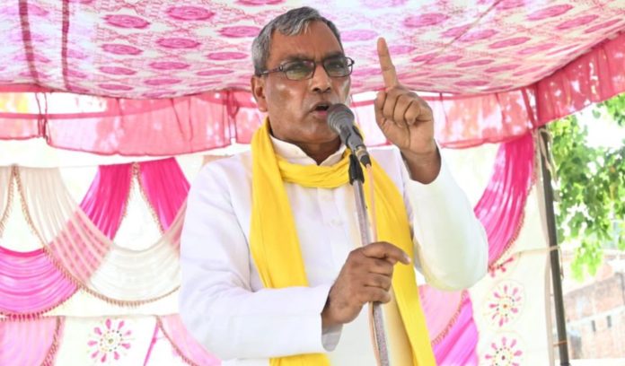 National President of Bharatiya Samaj Party Omprakash Rajbhar National President of Bharatiya Samaj Party Omprakash Rajbhar