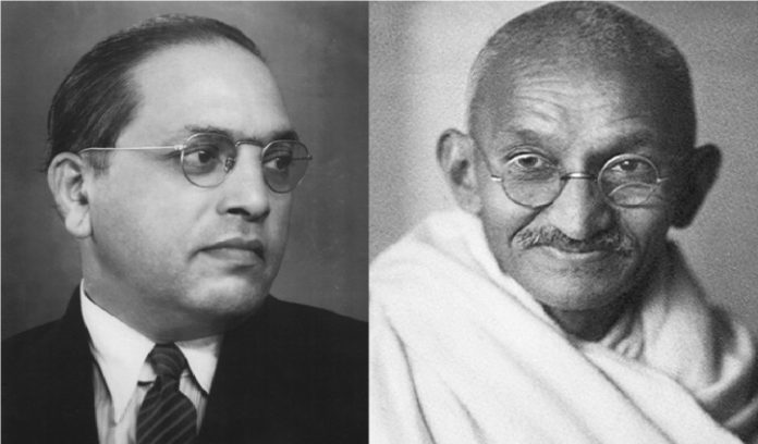 ambedakr and gandhi