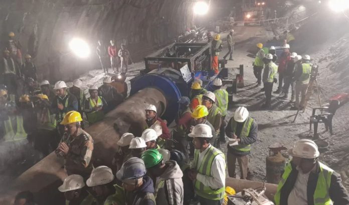 Uttarkashi Rat miners called to save workers trapped in tunnel Uttarkashi Rat miners called to save workers trapped in tunnel