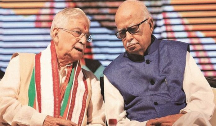 LK Advani and Murali Mohan Joshi LK Advani and Murali Mohan Joshi