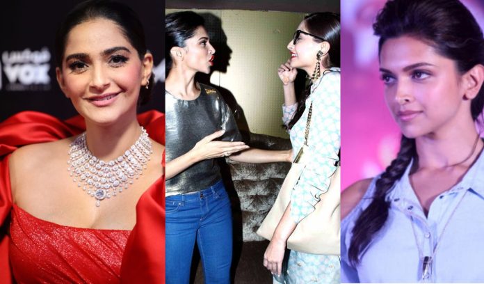 sonam deepika war sonam deepika war