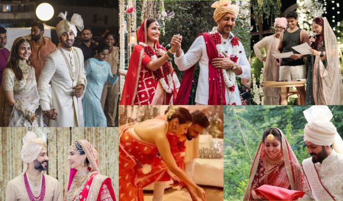 These stars had a unique wedding These stars had a unique wedding