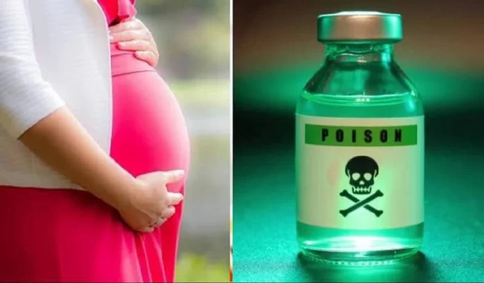 A colleague was poisoning a pregnant woman in the office