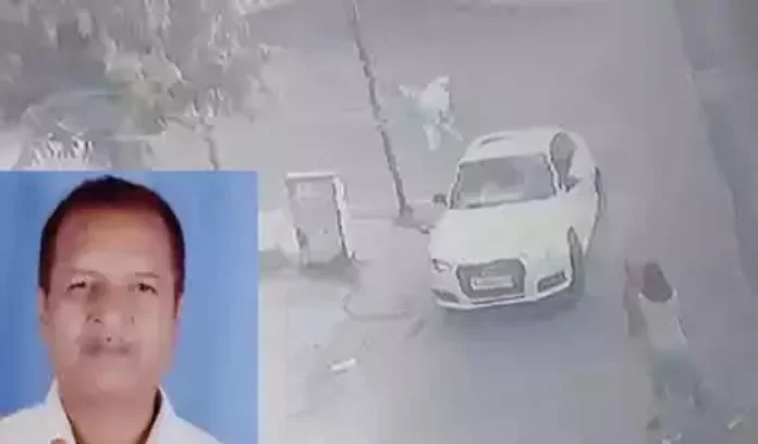 After scanning 150 CCTV cameras, the Audi car from Noida was found in a parking lot near AIIMS