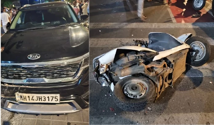 Another incident like Porsche incident happened, car driver hit scooter