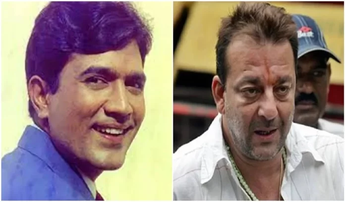 When Sanjay Dutt reached the set to beat Rajesh Khanna out of grief for his ex When Sanjay Dutt reached the set to beat Rajesh Khanna out of grief for his ex