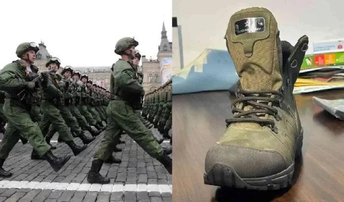 Russian army liked shoes made in Bihar