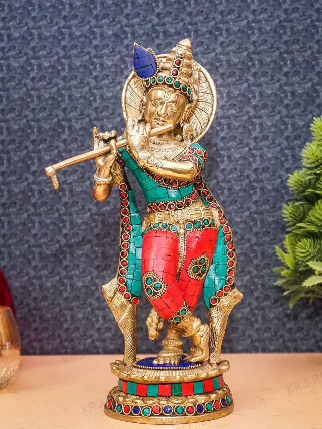 Brass-antique-lord-krishna-idol
