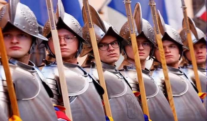 Vatican City Army Swiss Guard