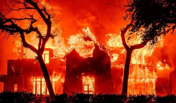 Los Angeles Fire California wildFire