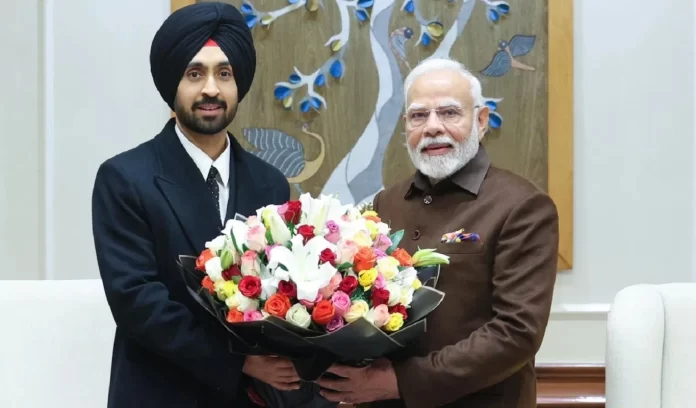 PM Narendra Modi PR strategy Diljit Dosanjh