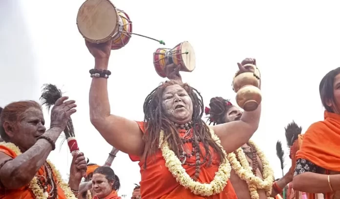 Female Naga Sadhus Maha Kumbh in Prayagraj Female Naga Sadhus Maha Kumbh in Prayagraj