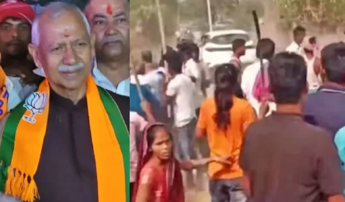 Bjp Mp Attacked Janardan Singh Sigriwal