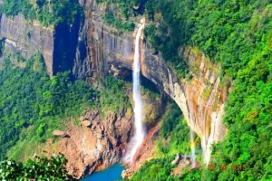 Nohkalikai Falls Meghalaya