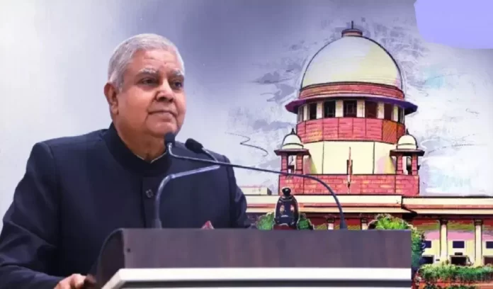 SC vs President Jagdeep dhankar statement