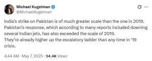 India air-strike on Pakistan