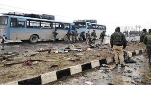 Terrorist attacks in India pulwama attack