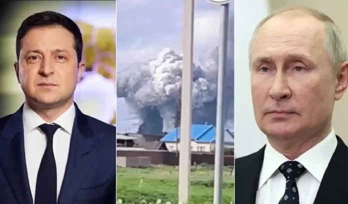 Ukraine Drone attack Russia