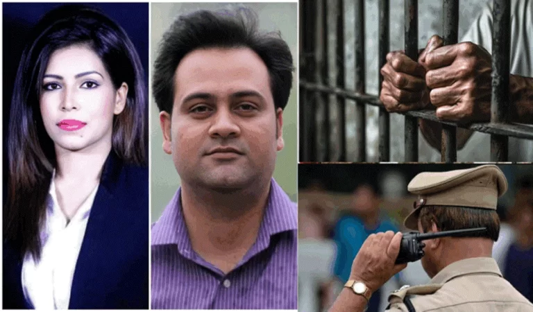 Noida News: नोएडा पुलिस ने टीवी एंकर शाजिया निसार और आदर्श झा को किया गिरफ्तार, ब्लैक...