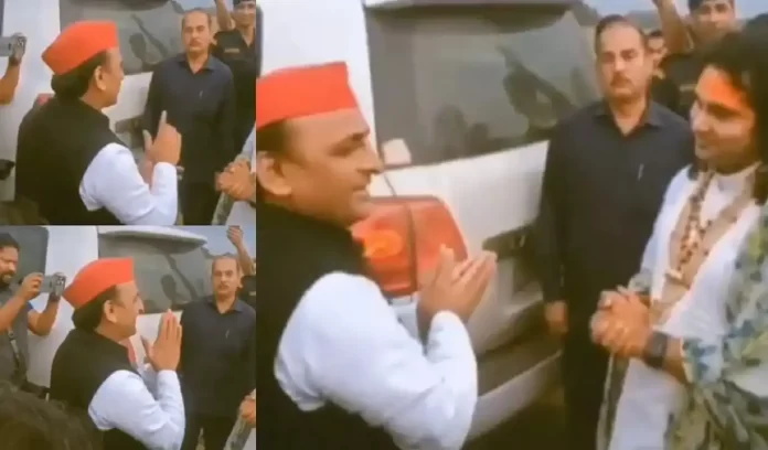 Akhilesh Yadav vs Aniruddhacharya