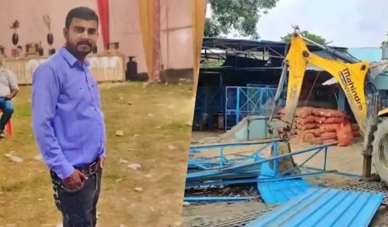 Moradabad Bulldozer action: बुलडोजर कार्रवाई में नुकसान से सदमे में BJP नेता के भाई न...