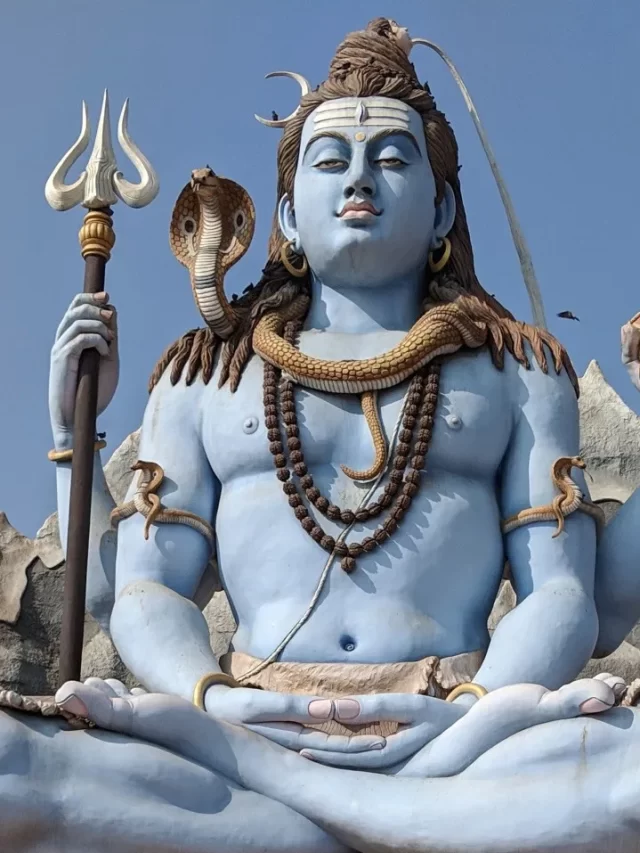 lord shiva statue, Sawan Shivratri