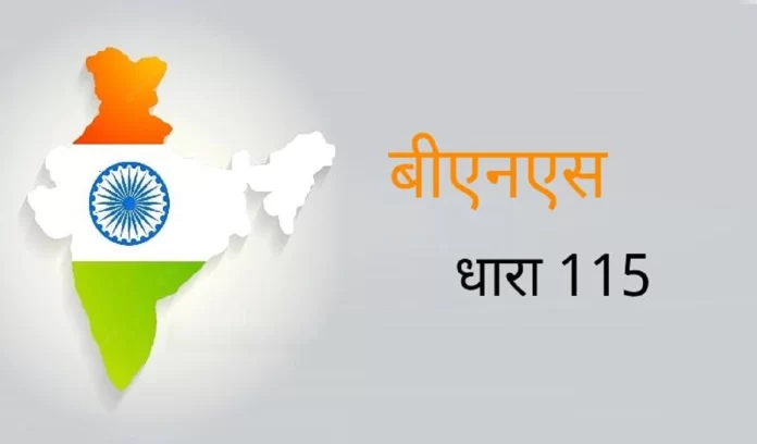 BNS Section 115