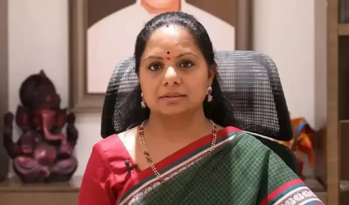 BRS MLC Kavitha Suspended