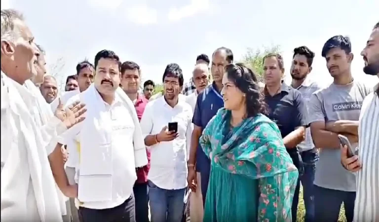 Vinesh Phogat: जुलाना दौरे पर फसलों की तबाही देखने पहुंचीं विनेश फोगाट, ग्रामीण बोले ...