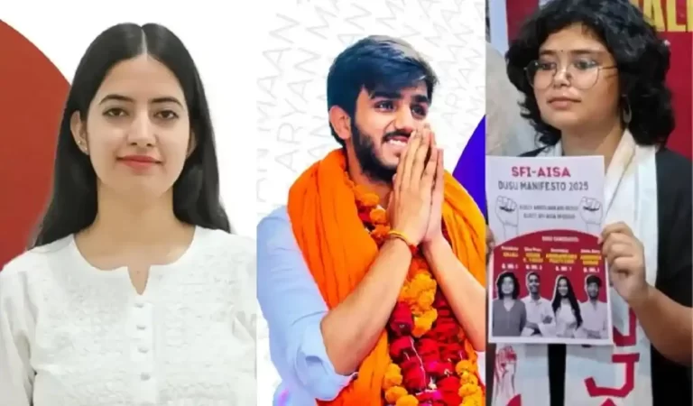 DUSU Election 2025: डूसू अध्यक्ष पद पर ABVP के आर्यन मान की जीत, जानिए डीयू अध्यक्ष क...