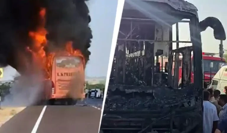 Jaisalmer Bus Fire news: जैसलमेर-जोधपुर हाईवे पर दर्दनाक बस हादसा! 20 की मौत, 16 गंभी...