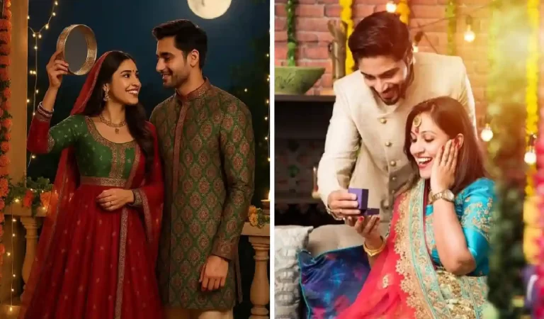 Karwa Chauth 2025 gifts: पत्नी के लिए दिल छू लेने वाले स्पेशल गिफ्ट आइडियाज़