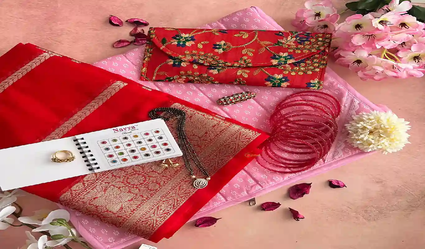 Karwa Chauth Gift saree