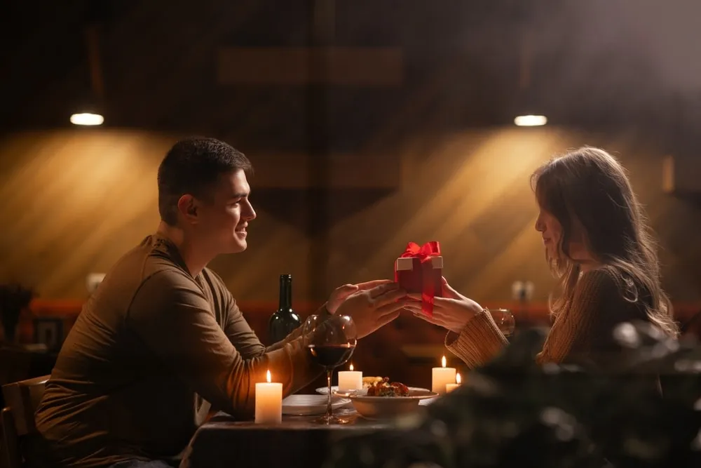 Karwa chauth dinner date suprise