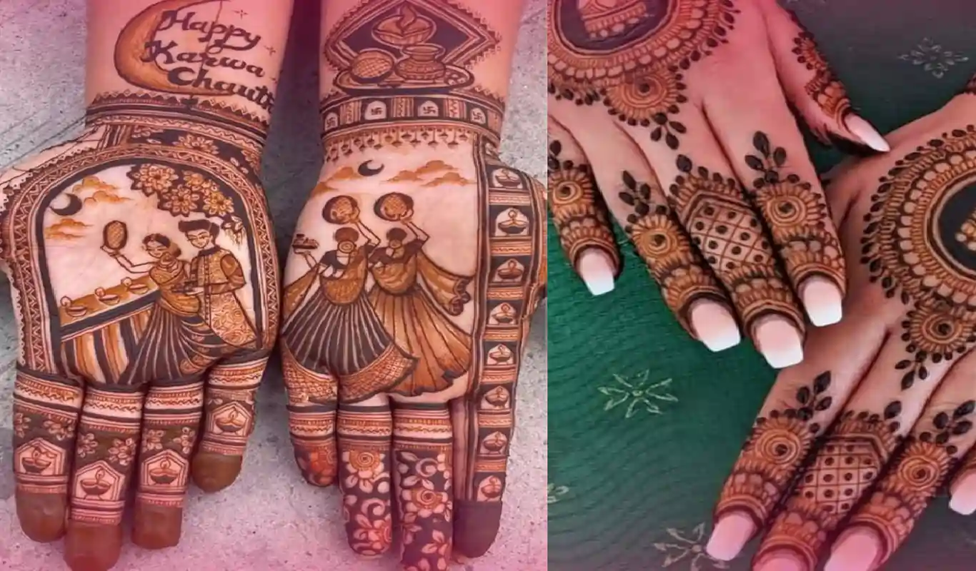 Mehndhi design, Karwa chauth latest Mehndhi design