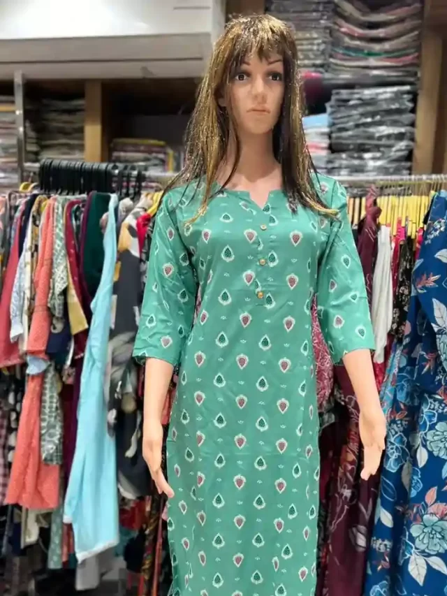 India to 5 Wholesale market of Kurtis, Kurti market