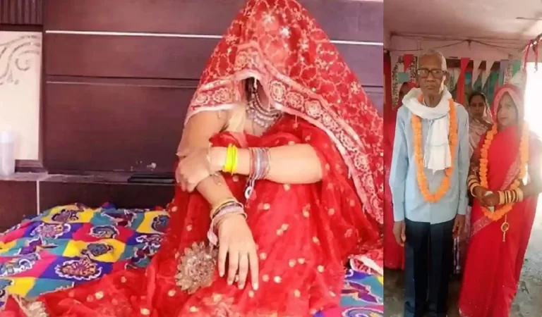 UP News: 35 साल की दुल्हन, 75 साल का दूल्हा… शादी के दूसरे ही दिन बुजुर्ग दूल्हे की म...