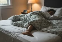 Sleeping Position: सोते समय एक पैर बाहर क्यों निकालते हैं लोग? जानें इसके पीछे का विज्ञान Sleeping Position